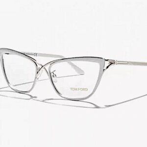 Brand New TF5272 025 White Eyeglasses FT5272 53-17